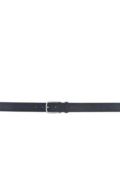 Vanzetti Laser Cut Belt In Navy