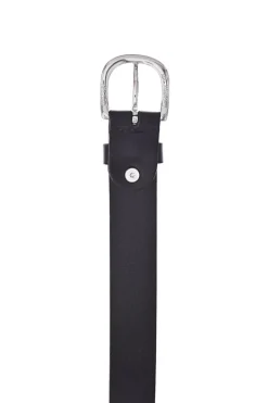 Vanzetti Laser Cut Belt In Black