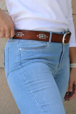 Vanzetti Studded Belt In Baileys