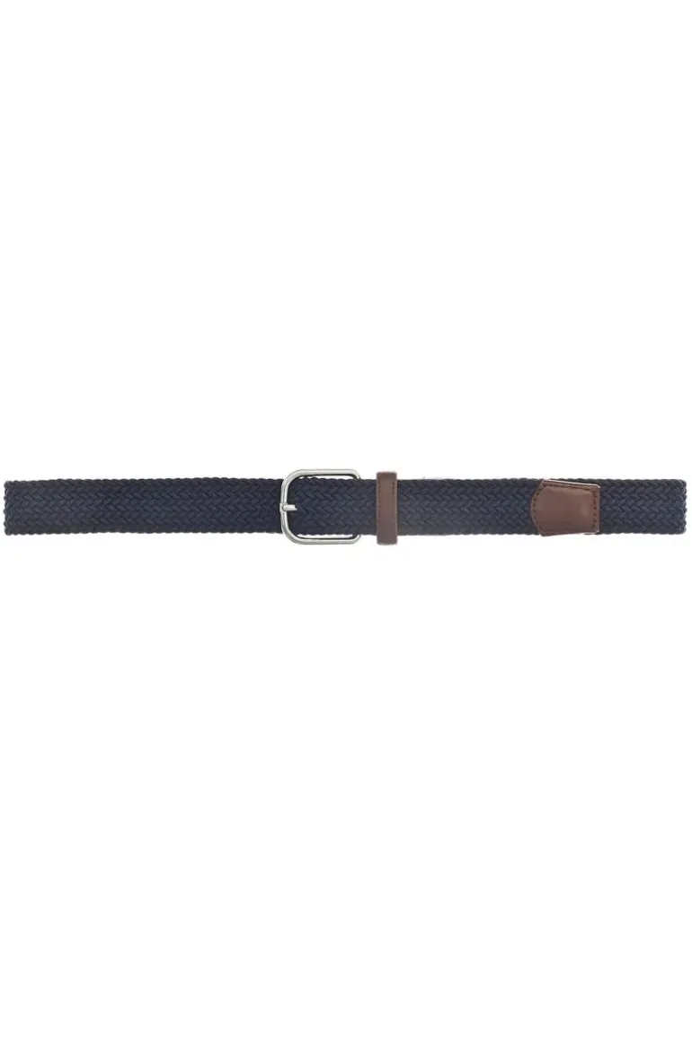 Vanzetti Woven Belt In Navy