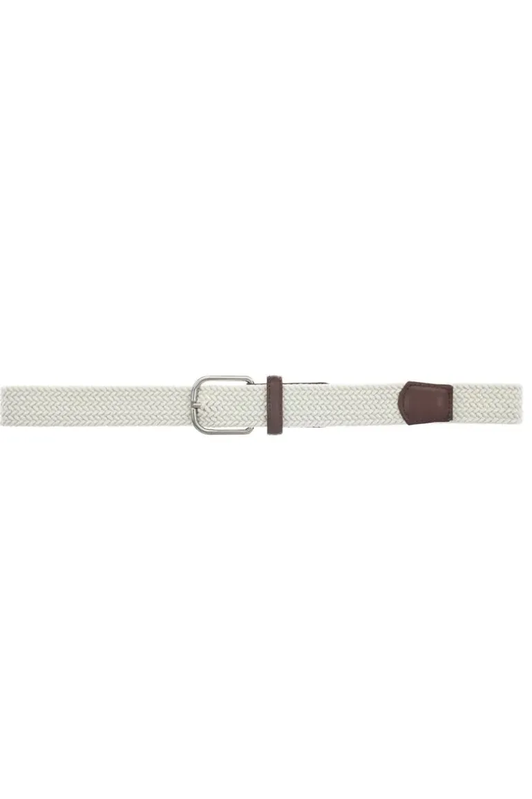Vanzetti Woven Belt In White