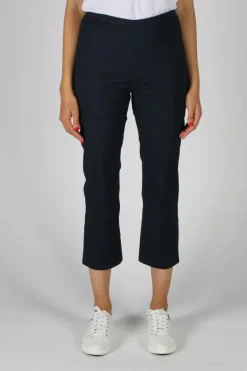Vassalli Shore Poplin Pull On Pant In Navy
