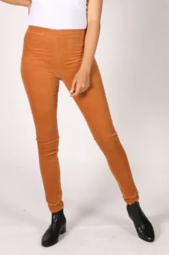 Vassalli Slim Corduroy Pant In Copper