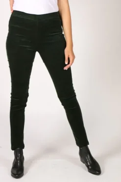 Vassalli Slim Corduroy Pant In Forest