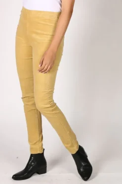 Vassalli Slim Corduroy Pant In Dijon