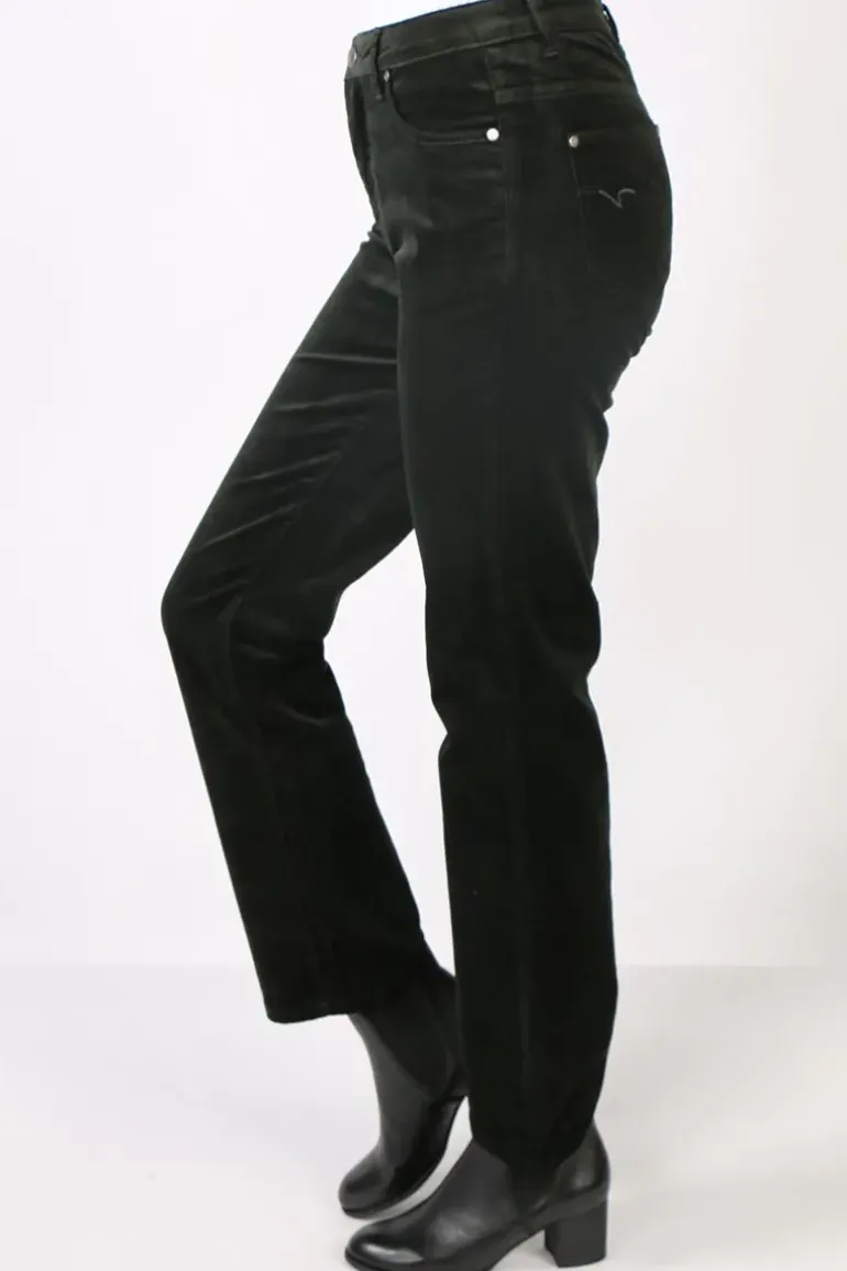Vassalli Straight Leg Pant In Forest