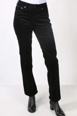 Vassalli Straight Leg Pant In Black