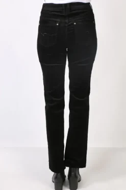 Vassalli Straight Leg Pant In Black
