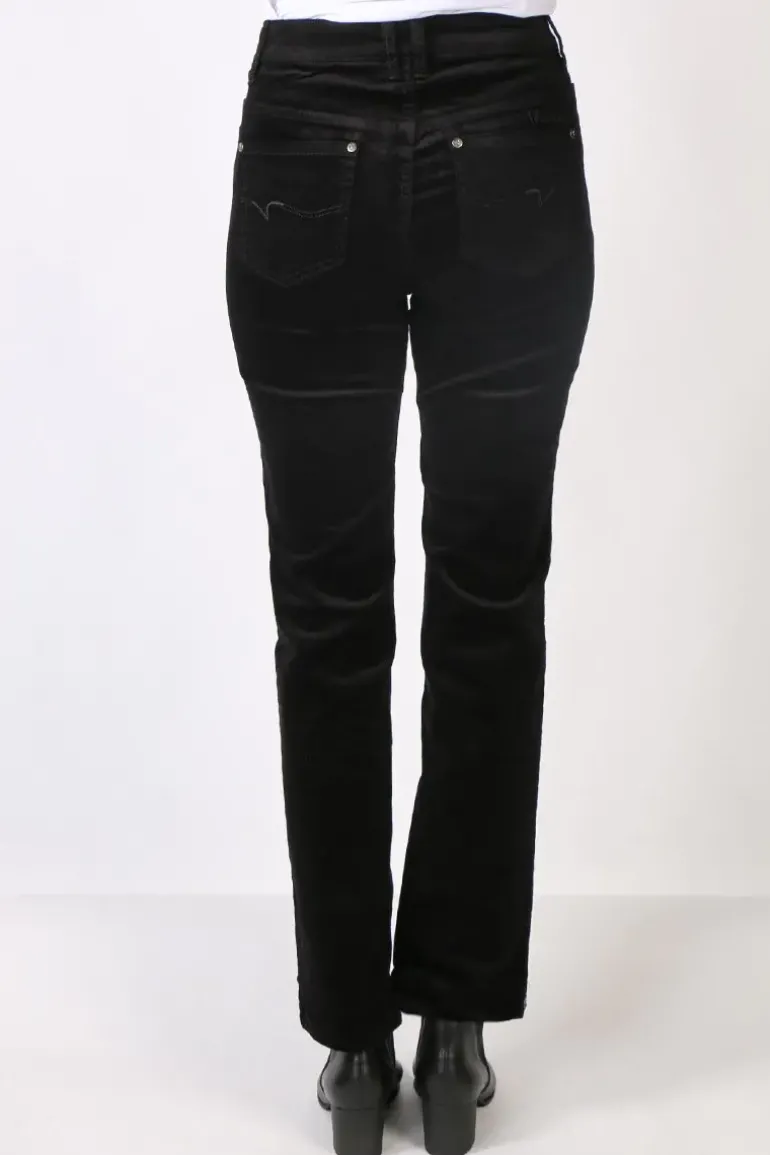Vassalli Straight Leg Pant In Black