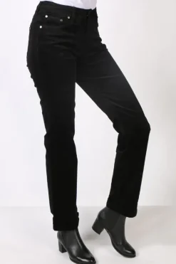 Vassalli Straight Leg Pant In Black