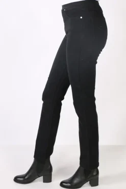 Vassalli Wide Leg Pant In Black