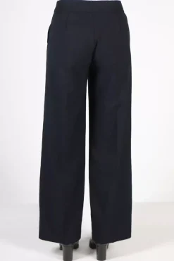 Verge Brooklyn Wide Leg Pant In Ink
