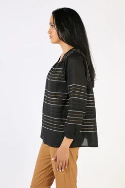 Verge Sugar Top In Black