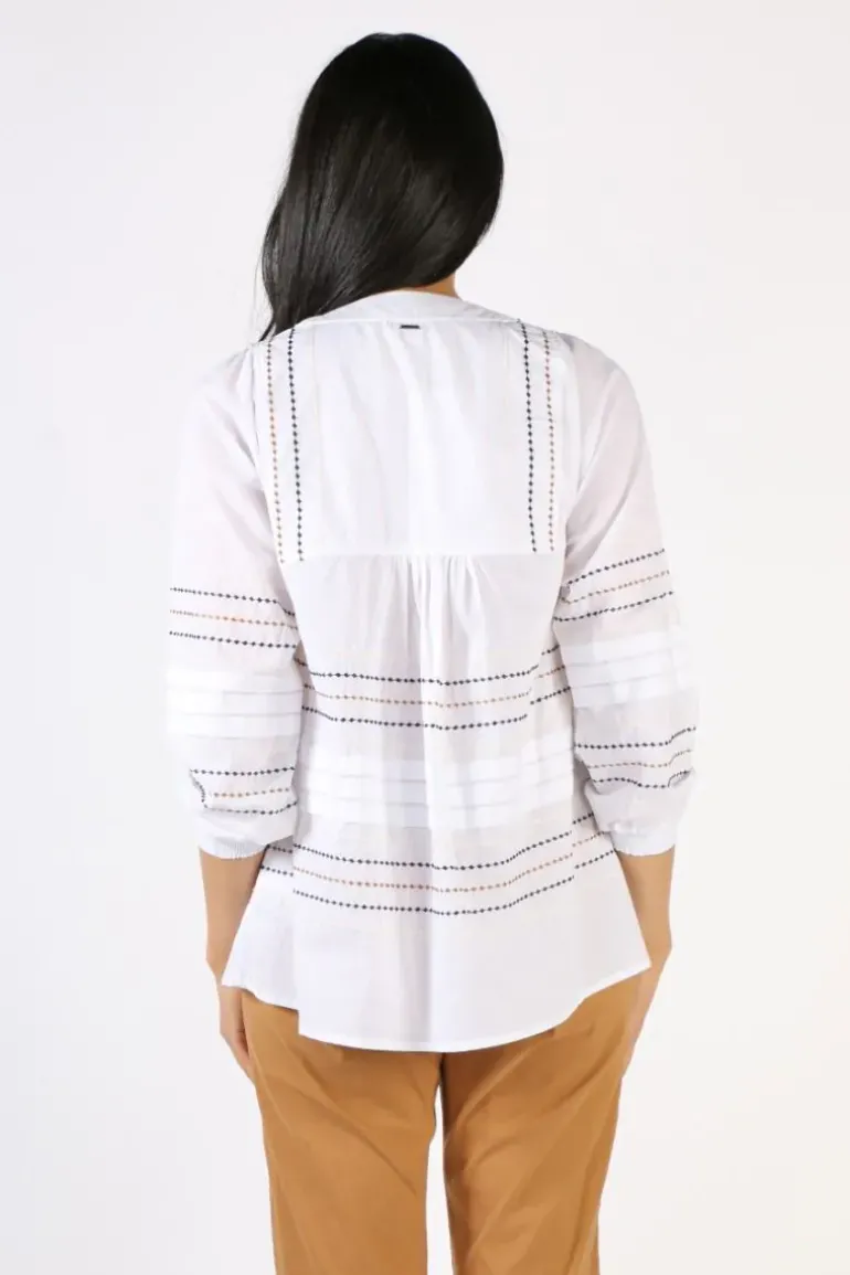 Verge Sugar Top In White