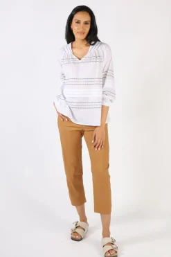 Verge Sugar Top In White