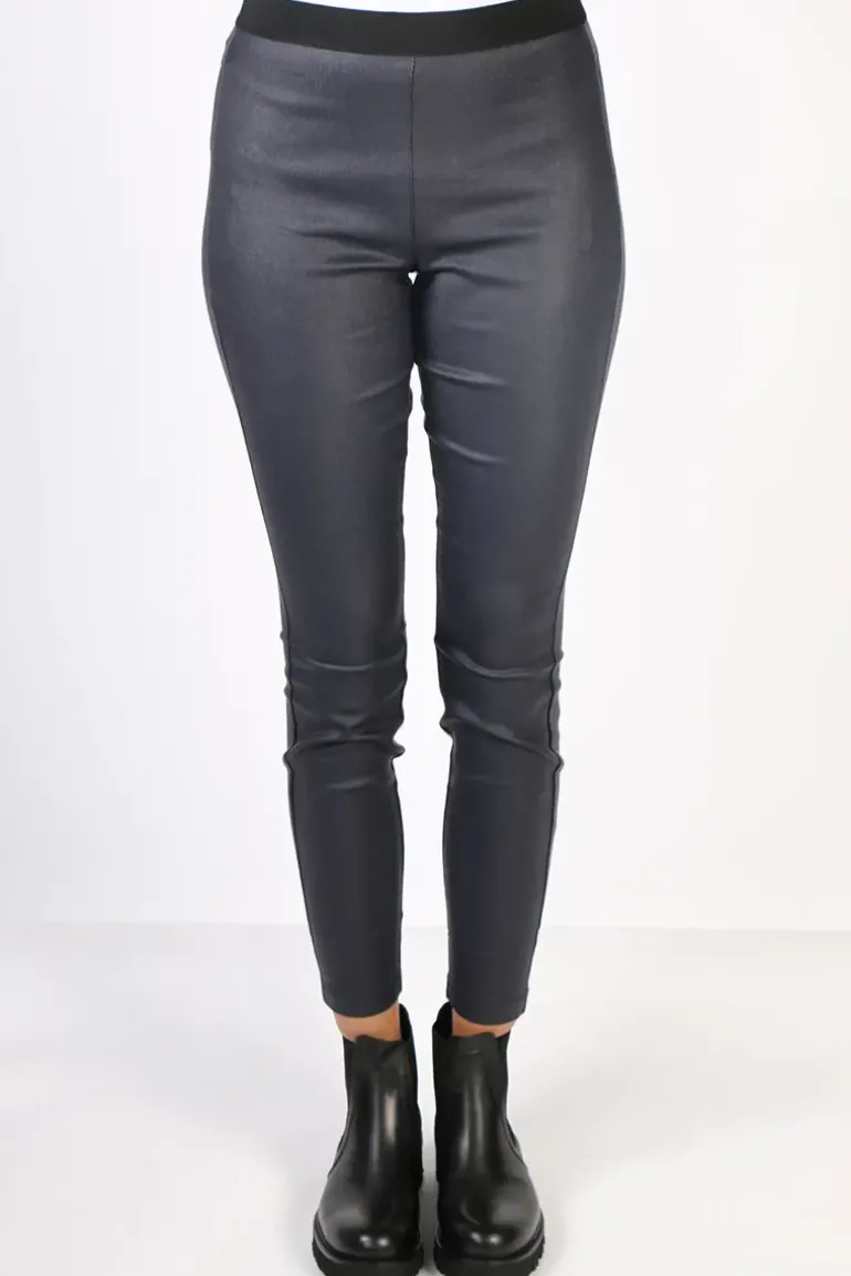 Waxed Stretch Perugia Pant By Lounge In Ink