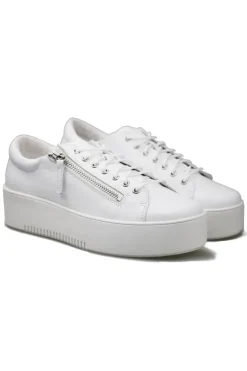 Wolfie Sneaker By Django & Juliette In White / Silver