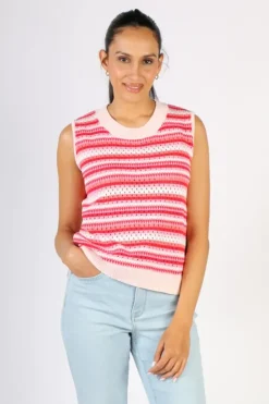 Zaket & Plover Retro Vest In Multi